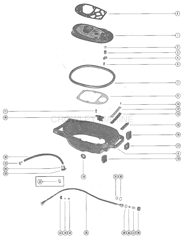 Bottom Cowl Assembly image