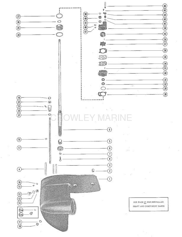 Gear Housing Assembly Complete(Cont) image