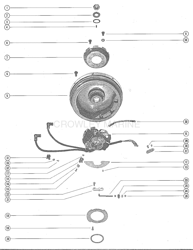 Flywheel Assembly And Throttle Control Linkage image