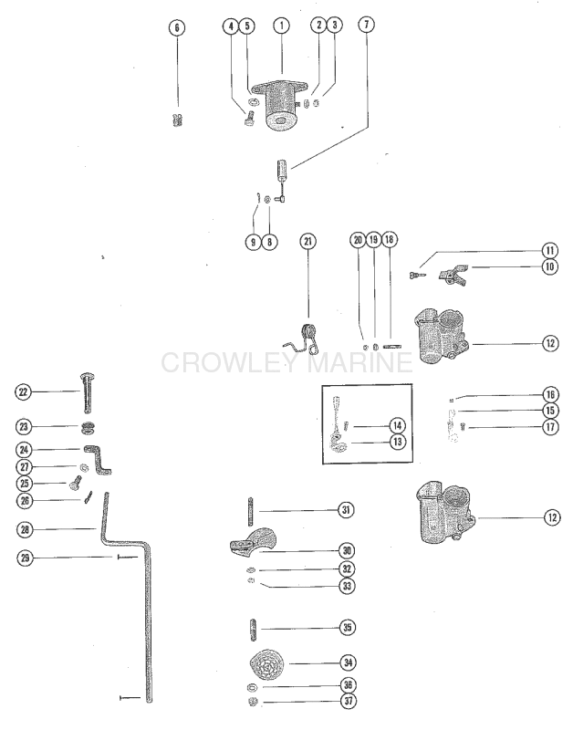 Carburetor Linkage And Choke Solenoid image