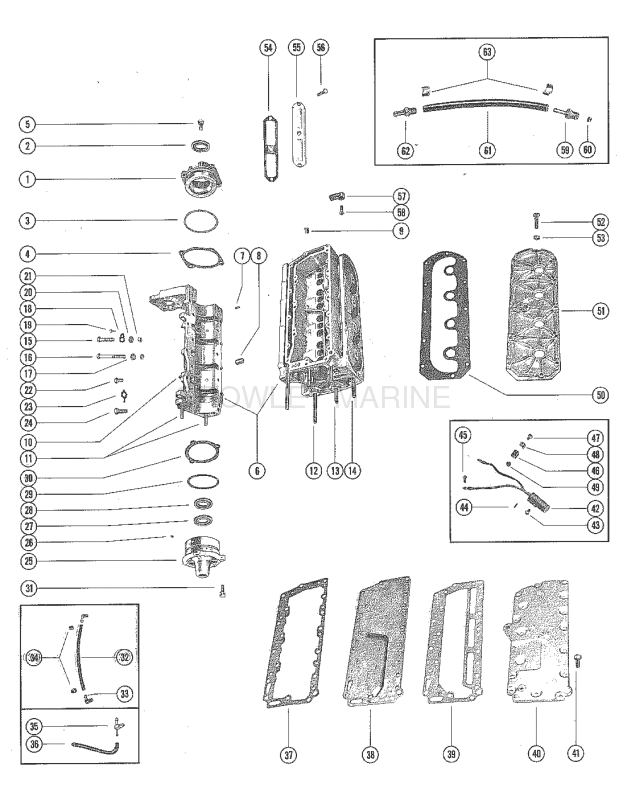 Cylinder Block And Crankcase Assembly image