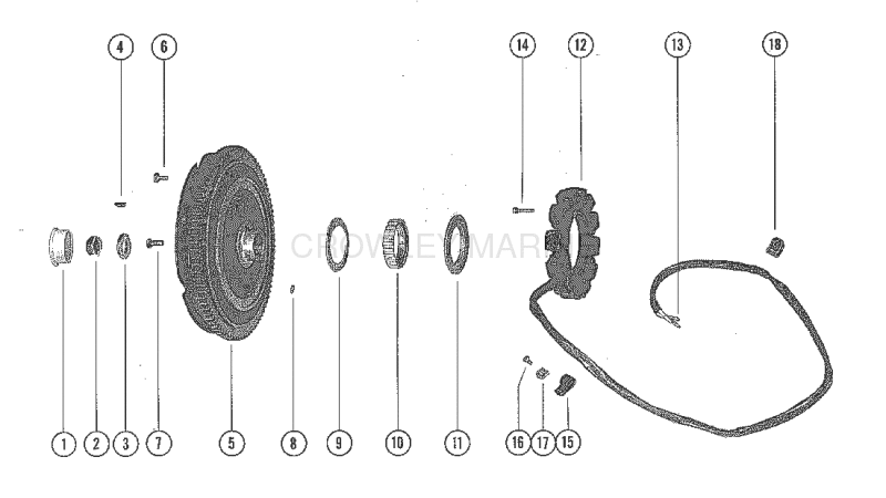 Flywheel Assembly And Stator image