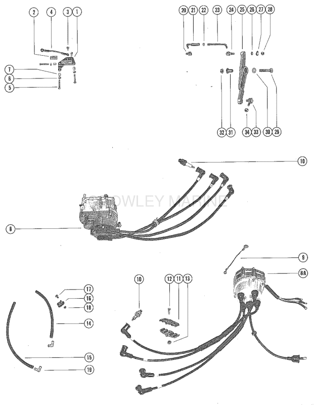 Ignition Driver And Distributor Vertical Linkage And Externa image