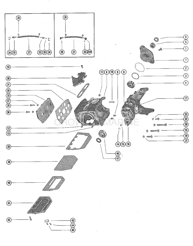 Cylinder Block And Crankcase Assembly image