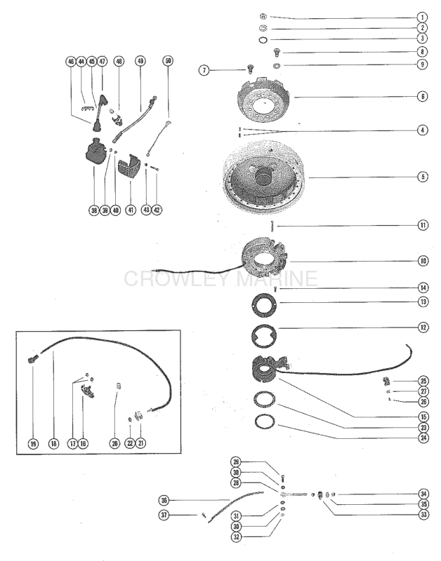 Flywheel Stator And Ignition Coil image