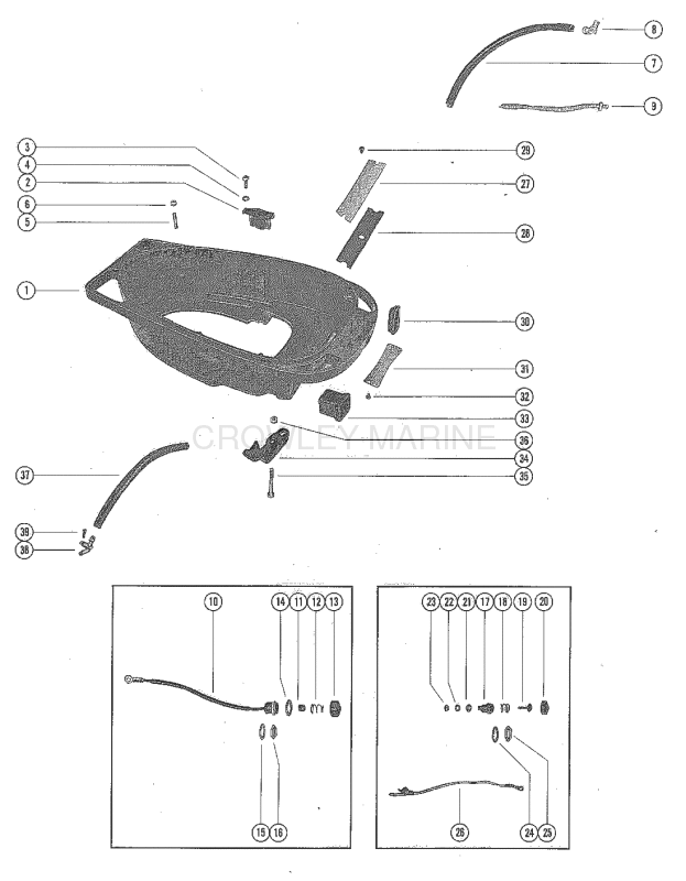 Bottom Cowl Assembly image