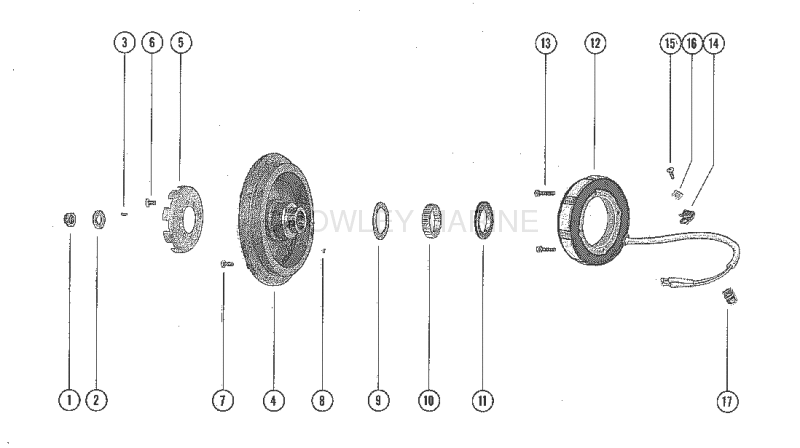 Flywheel Assembly And Stator image