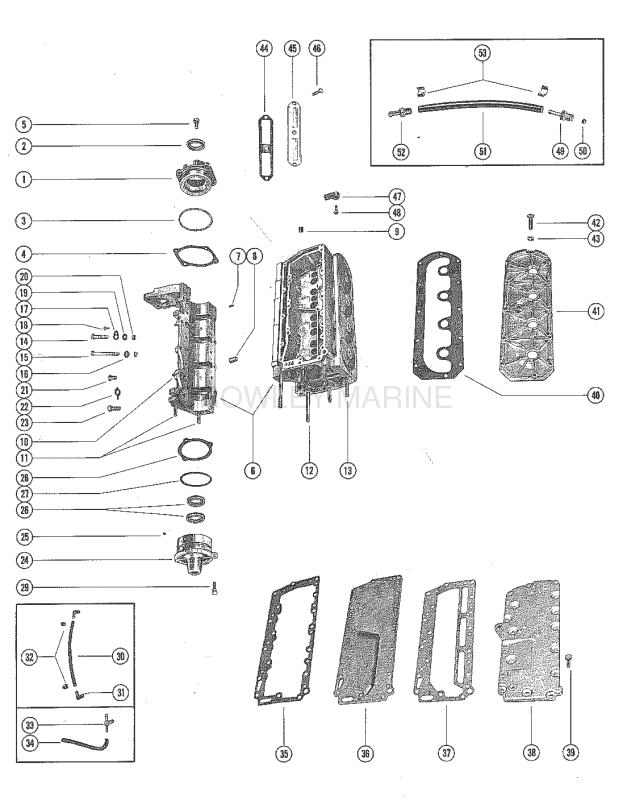 Cylinder Block And Crankcase Assembly image