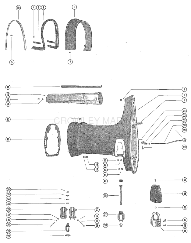 Drive Shaft Housing Assembly image