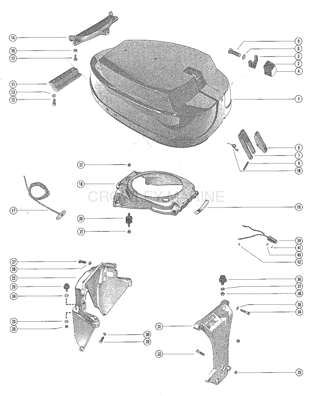 Top Cowl And Support Brackets image