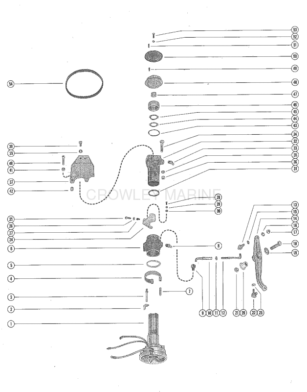 Distributor Adaptor And Vertical Linkage image