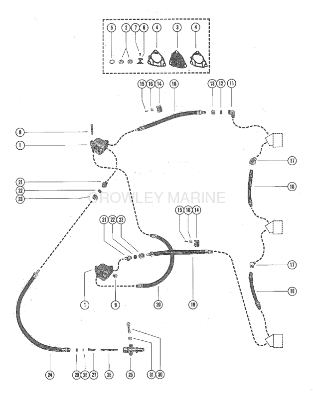 Fuel Pump And Fuel Line Assembly image