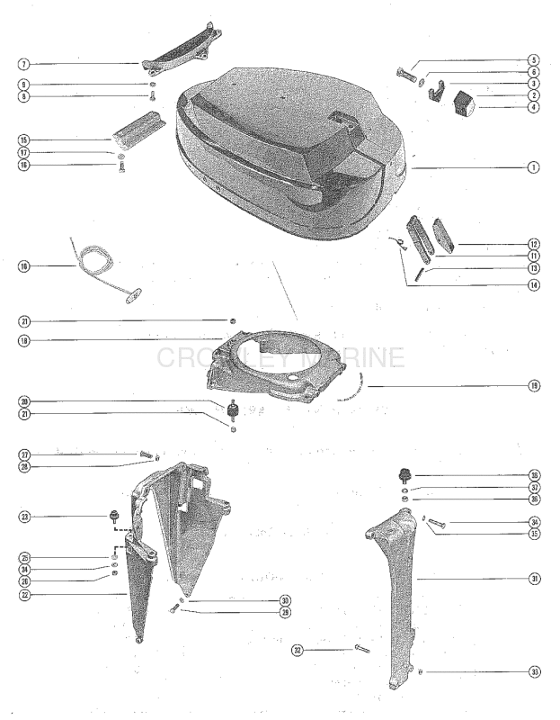 Top Cowl And Support Brackets image