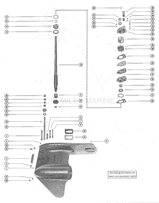 Gear Housing Assembly Complete (Cont) image