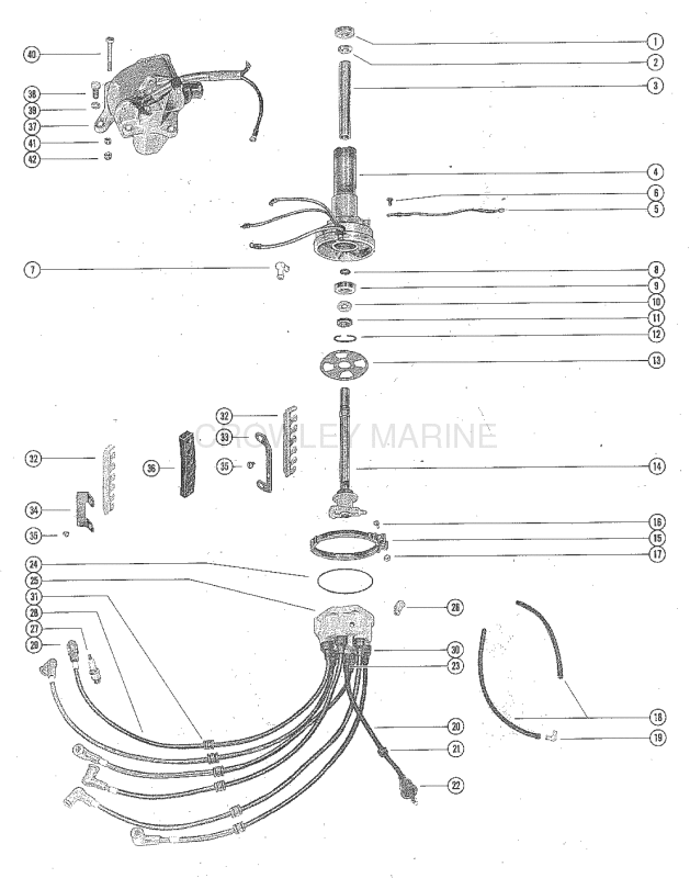 Distributor Housing And Rotor image