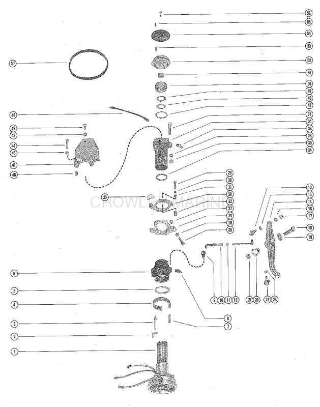 Distributor Adaptor And Vertical Linkage image