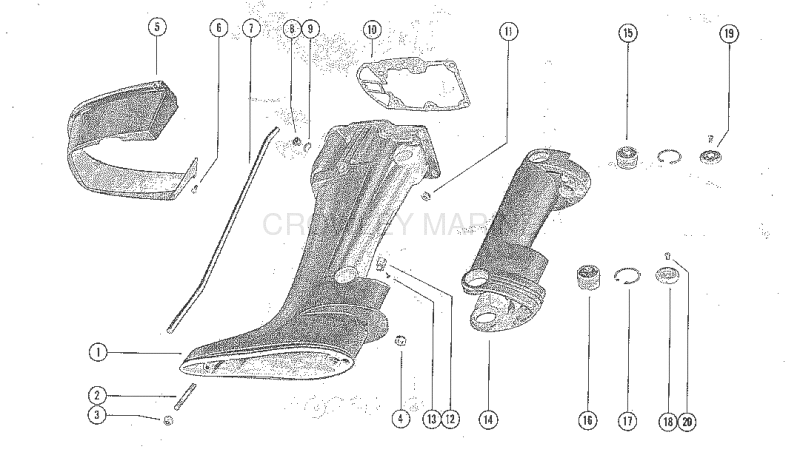 Drive Shaft Housing Assembly image