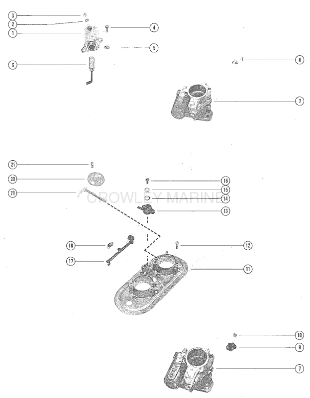 Carburetor Linkage And Choke Solenoid image