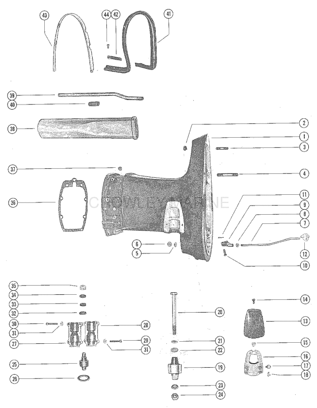 Drive Shaft Housing Assembly image