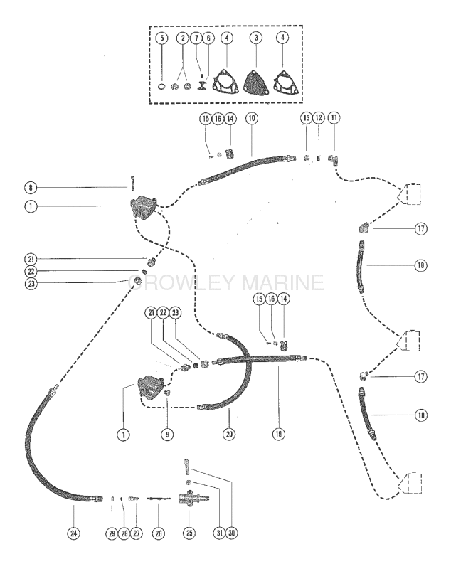 Fuel Pump And Fuel Line Assembly image