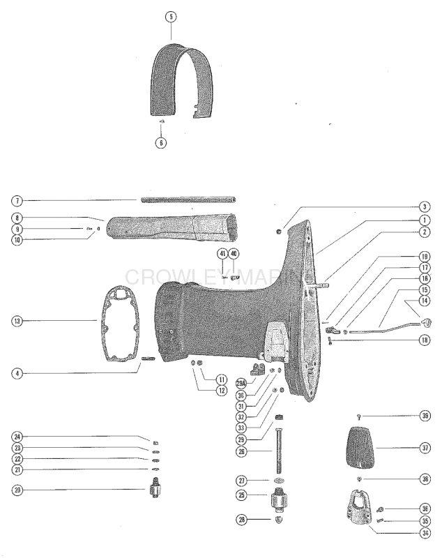 Drive Shaft Housing Assembly image