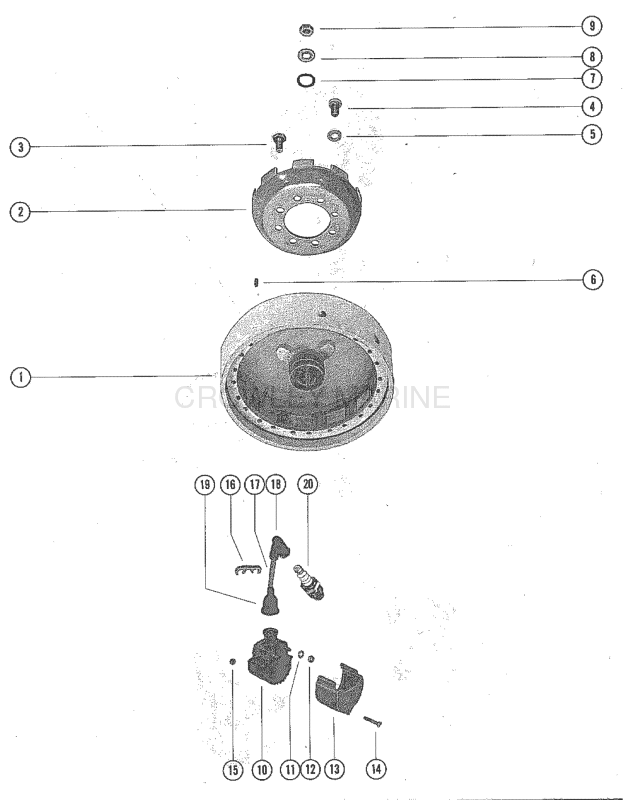 Flywheel And Ignition Coil image