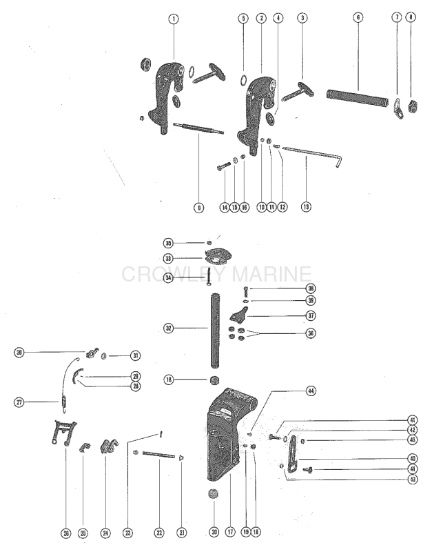 Clamp And Swivel Bracket Assembly (Serial Group 2) image