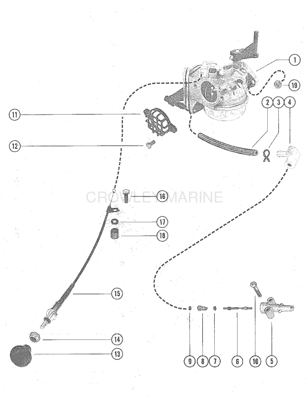 Carburetor And Choke Assembly image