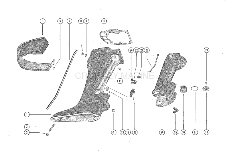 Drive Shaft Housing Assembly image