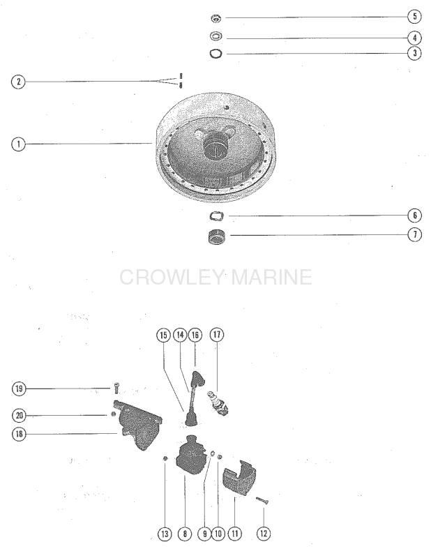 Flywheel And Ignition Coil image