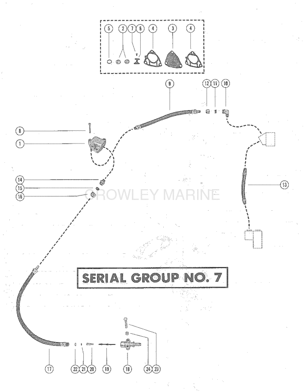 Fuel Pump And Fuel Line Assembly (Serial Group No. 7) image