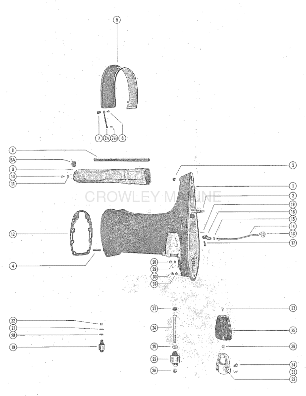 Drive Shaft Housing Assembly image