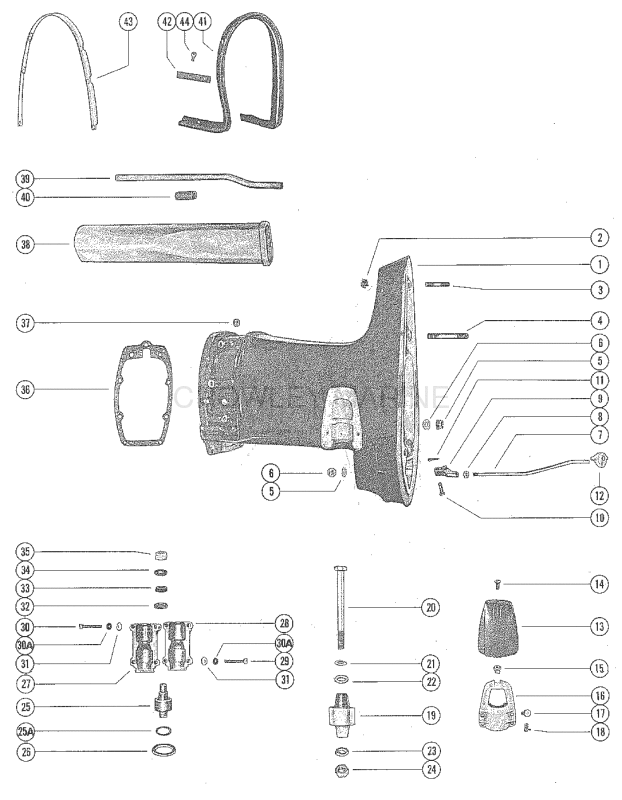 Drive Shaft Housing Assembly image