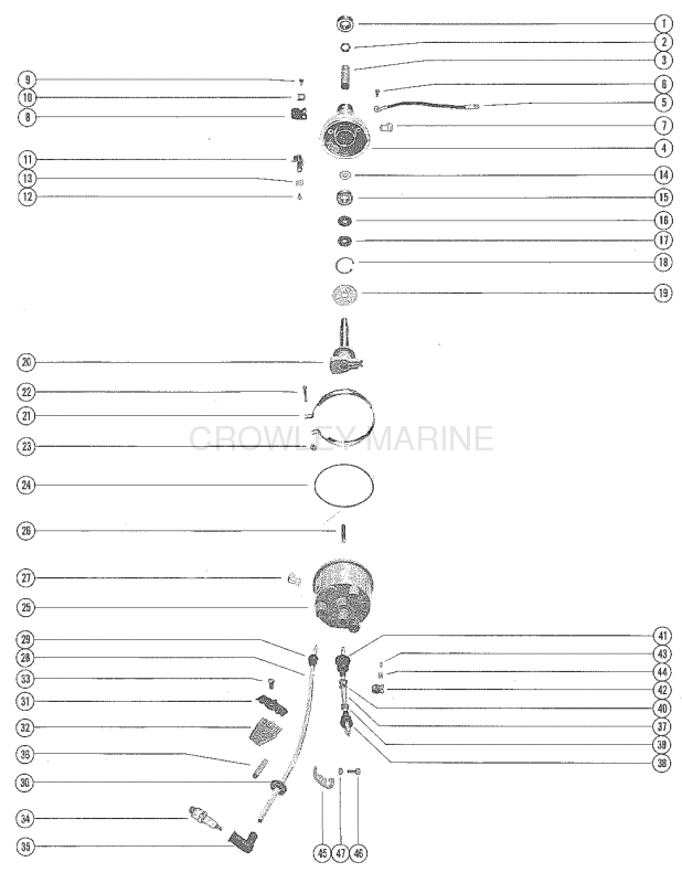 Distributor Housing And Rotor image