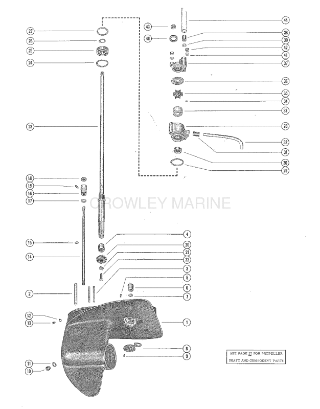 Gear Housing Assembly Complete image