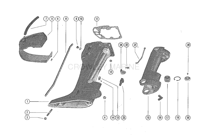 Drive Shaft Housing Assembly image