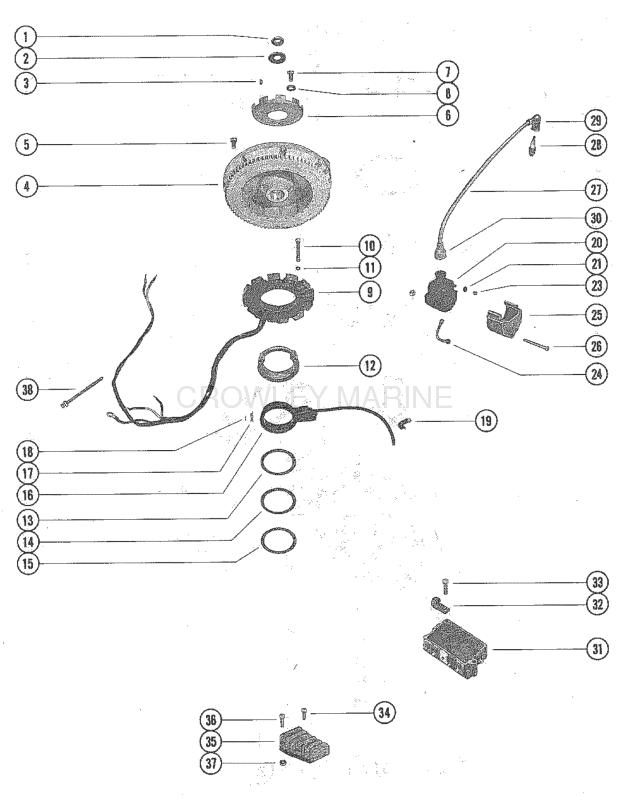 Flywheel Ignition Coil And Switch Box image