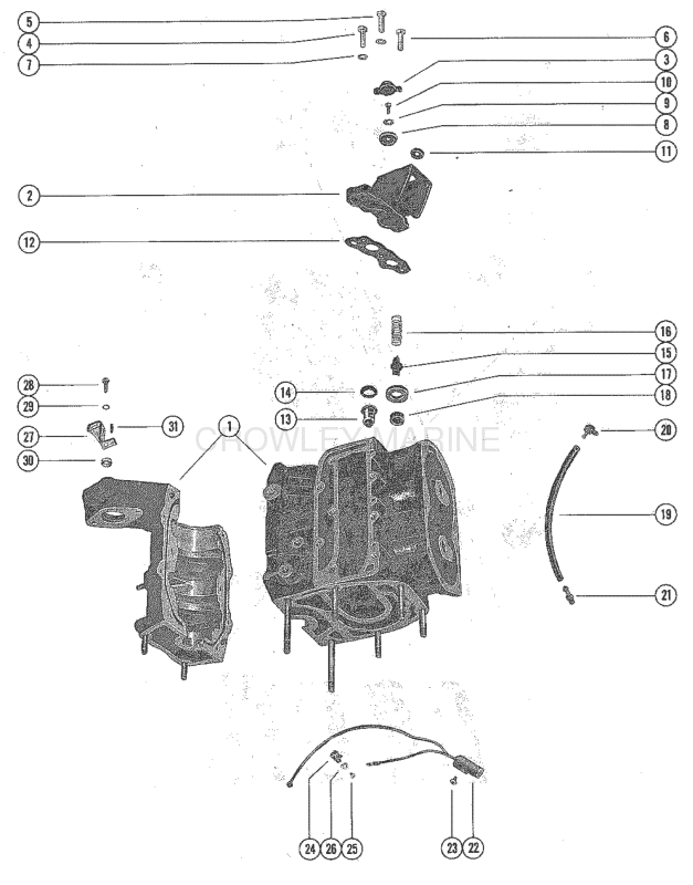 Cylinder Block And Coil Mounting Bracket image