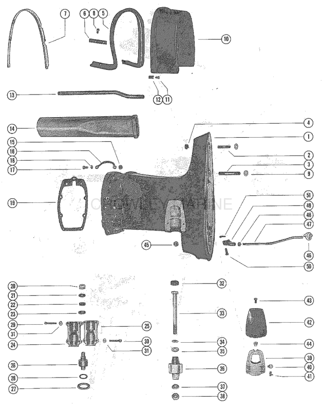 Drive Shaft Housing Assembly image