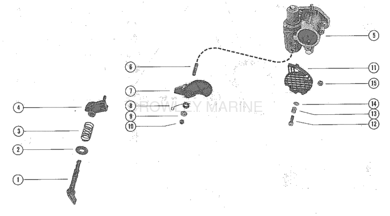 Carburetor Choke Linkage image