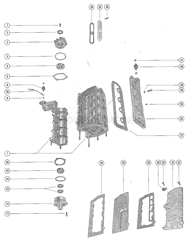 End Caps Manifold And Exhaust Covers image