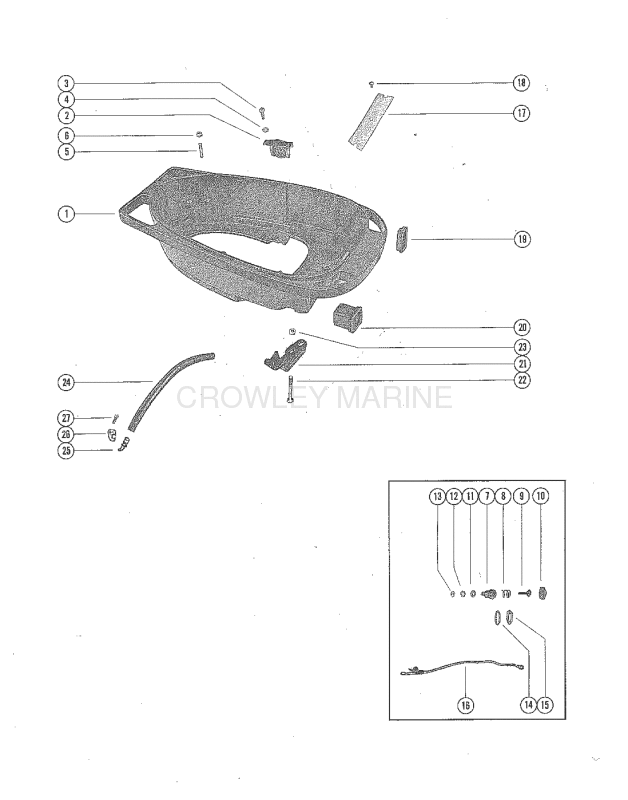 Bottom Cowl Assembly image