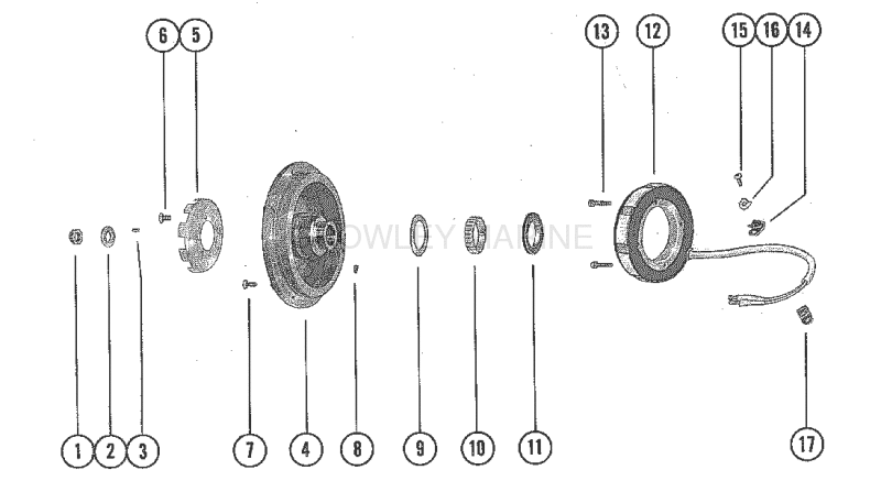 Flywheel Assembly And Stator image