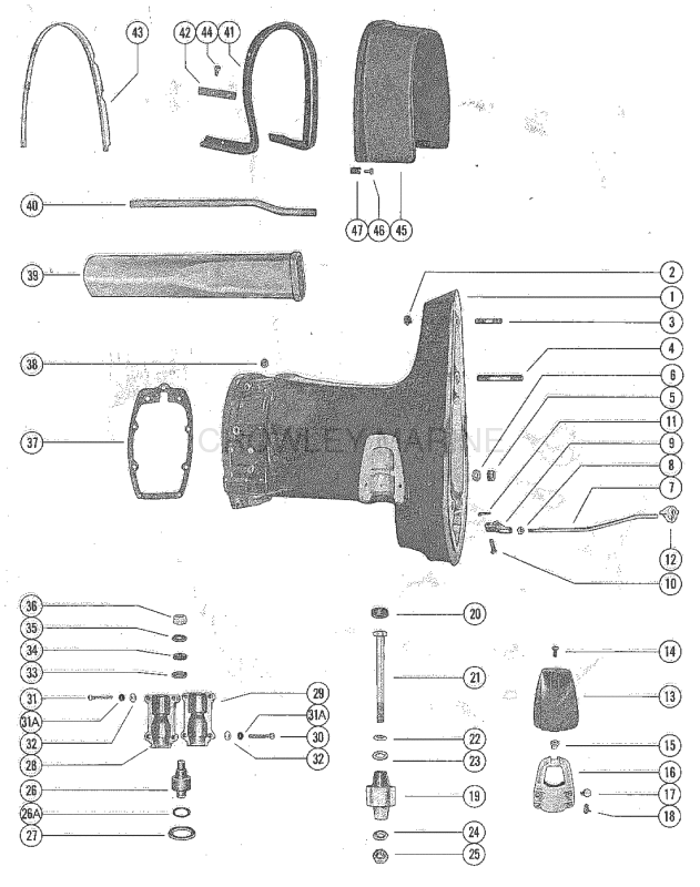 Drive Shaft Housing Assembly image