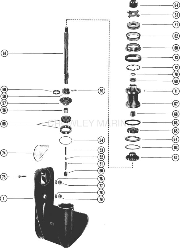 Gear Housing Assembly Complete (Serial Group No. 6)(Page 2) image