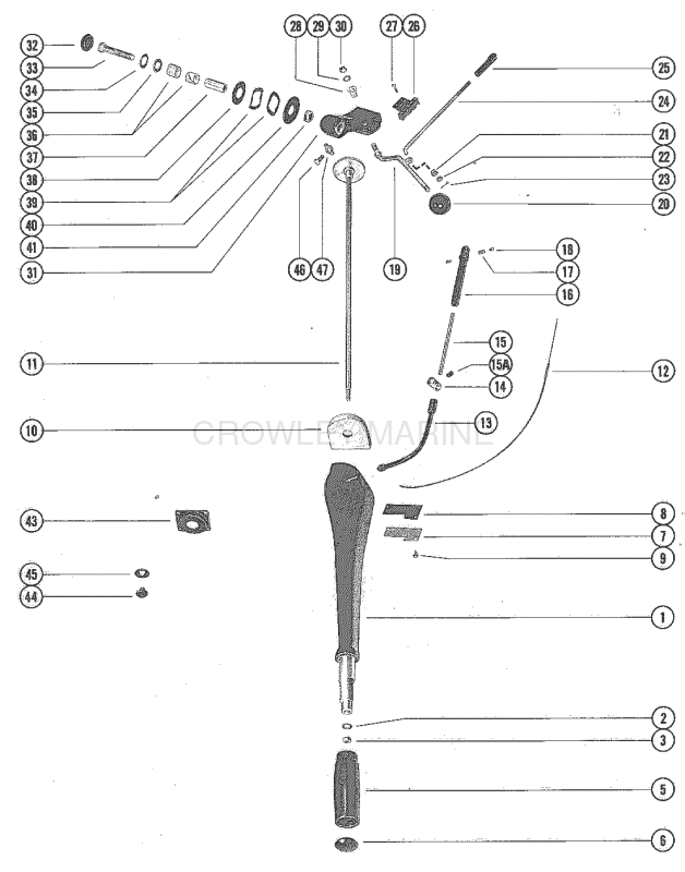 Steering Handle Assembly image