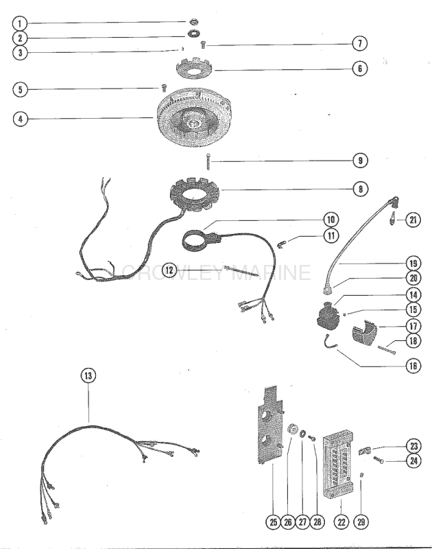 Flywheel Ignition Coil And Switch Box image