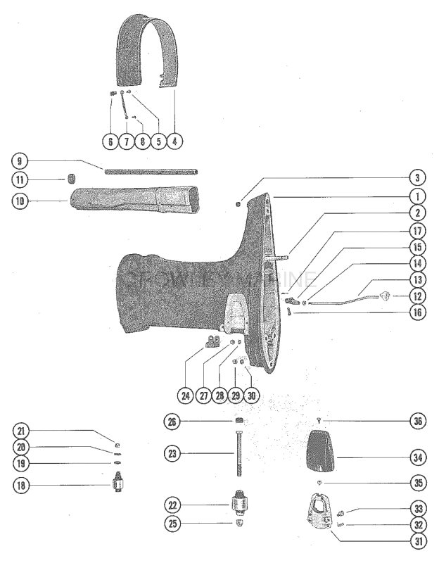 Drive Shaft Housing Assembly image