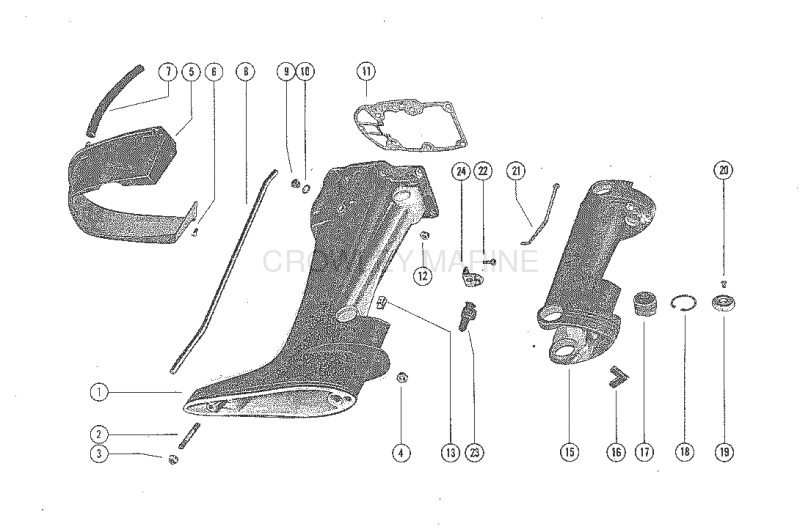 Drive Shaft Housing Assembly image