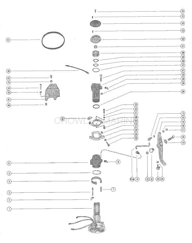 Distributor Adaptor And Vertical Linkage image